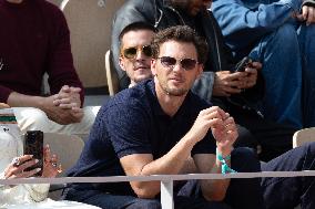 2025 French Open - Celebrities In Stand Day 15 NB