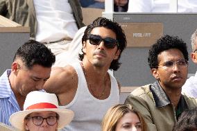 2025 French Open - Celebrities In Stand Day 15 NB