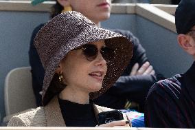 2025 French Open - Celebrities In Stand Day 15 NB