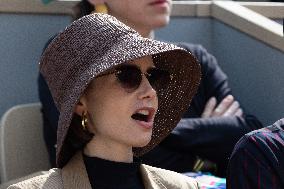 2025 French Open - Celebrities In Stand Day 15 NB