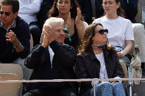 2025 French Open - Celebrities In Stand Day 15 NB