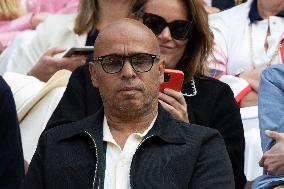 2025 French Open - Celebrities In Stand Day 15 NB