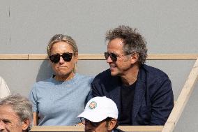 2025 French Open - Celebrities In Stand Day 15 NB