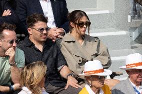 2025 French Open - Celebrities In Stand Day 15 NB