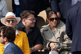 2025 French Open - Celebrities In Stand Day 15 NB