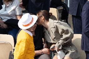 2025 French Open - Celebrities In Stand Day 15 NB