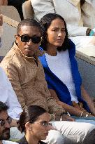 2025 French Open - Celebrities In Stand Day 15 NB