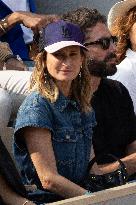 2025 French Open - Celebrities In Stand Day 15 NB