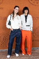 2025 French Open - Celebrities at Village Day 15 NB
