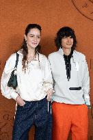 2025 French Open - Celebrities at Village Day 15 NB