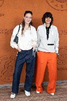 2025 French Open - Celebrities at Village Day 15 NB