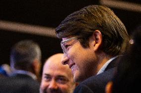 Miguel Uribe Turbay during Political Gathering