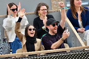 2025 French Open - Celebrities In Stand Day 15