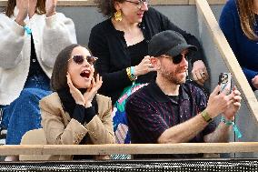 2025 French Open - Celebrities In Stand Day 15