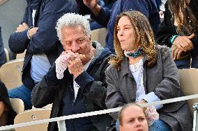 2025 French Open - Celebrities In Stand Day 15