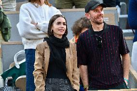 2025 French Open - Celebrities In Stand Day 15
