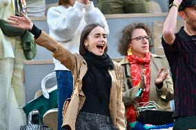 2025 French Open - Celebrities In Stand Day 15