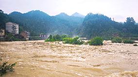 Liangjinang River Water Level Rose
