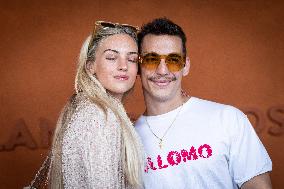 2025 French Open - Celebrities at Village Day 15 NB