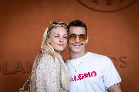2025 French Open - Celebrities at Village Day 15 NB