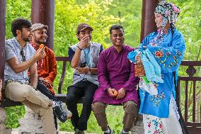 Foreign Students Participated in The Apricot Cultural Exchange Activity