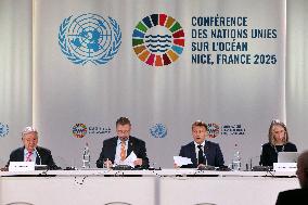 UN Ocean Conference Opens with Presidents of France, Costa Rica, and UN Chief - Nice