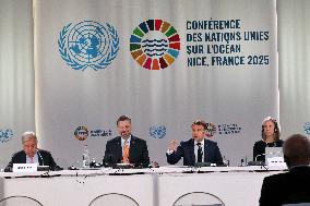 UN Ocean Conference Opens with Presidents of France, Costa Rica, and UN Chief - Nice