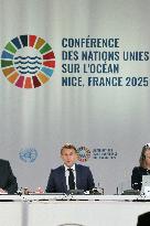 UN Ocean Conference Opens with Presidents of France, Costa Rica, and UN Chief - Nice
