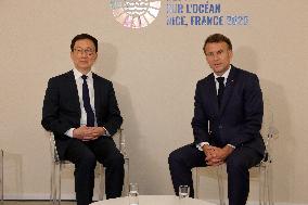 Bilateral Meeting at Third UN Ocean Conference UNOC3 - Nice