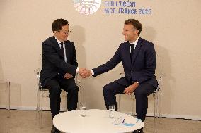 Bilateral Meeting at Third UN Ocean Conference UNOC3 - Nice
