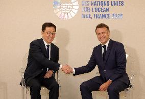 Bilateral Meeting at Third UN Ocean Conference UNOC3 - Nice