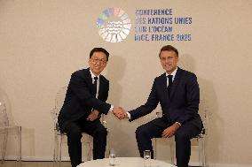 Bilateral Meeting at Third UN Ocean Conference UNOC3 - Nice