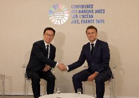 Bilateral Meeting at Third UN Ocean Conference UNOC3 - Nice