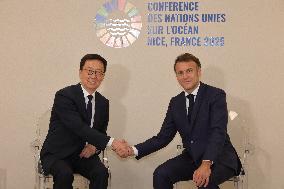 Bilateral Meeting at Third UN Ocean Conference UNOC3 - Nice