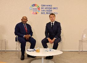 Bilateral Meeting at Third UN Ocean Conference UNOC3 - Nice