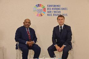 Bilateral Meeting at Third UN Ocean Conference UNOC3 - Nice