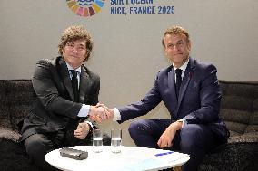 Bilateral Meeting at Third UN Ocean Conference UNOC3 - Nice