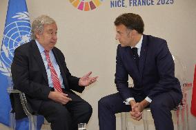 Bilateral Meeting at Third UN Ocean Conference UNOC3 - Nice