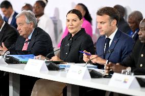 Macron and Princess Lalla Hasnaa Open Africa for the Ocean Panel at UNOC3 in Nice