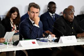 Macron and Princess Lalla Hasnaa Open Africa for the Ocean Panel at UNOC3 in Nice