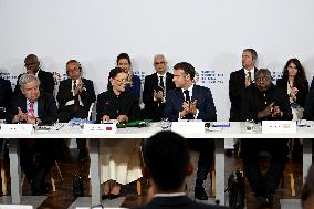 Macron and Princess Lalla Hasnaa Open Africa for the Ocean Panel at UNOC3 in Nice