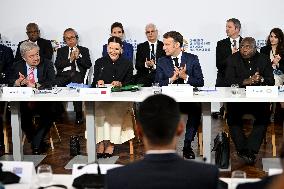 Macron and Princess Lalla Hasnaa Open Africa for the Ocean Panel at UNOC3 in Nice