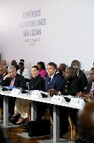 Macron and Princess Lalla Hasnaa Open Africa for the Ocean Panel at UNOC3 in Nice