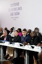Macron and Princess Lalla Hasnaa Open Africa for the Ocean Panel at UNOC3 in Nice