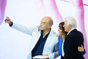 Queen Letizia Closes Euros de tu Nomina Event in Madrid