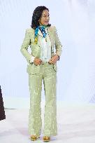 Queen Letizia Closes Euros de tu Nomina Event in Madrid