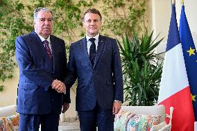 President Macron Holds Bilateral Meetings at UNOC3 in Nice