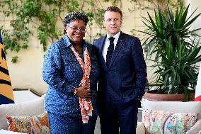 President Macron Holds Bilateral Meetings at UNOC3 in Nice