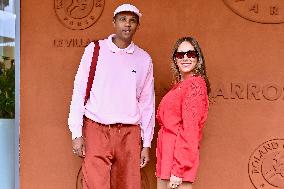 2025 French Open - Celebrities at Village Day 15