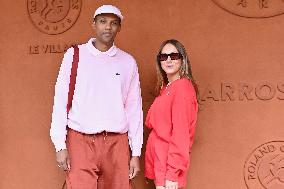 2025 French Open - Celebrities at Village Day 15